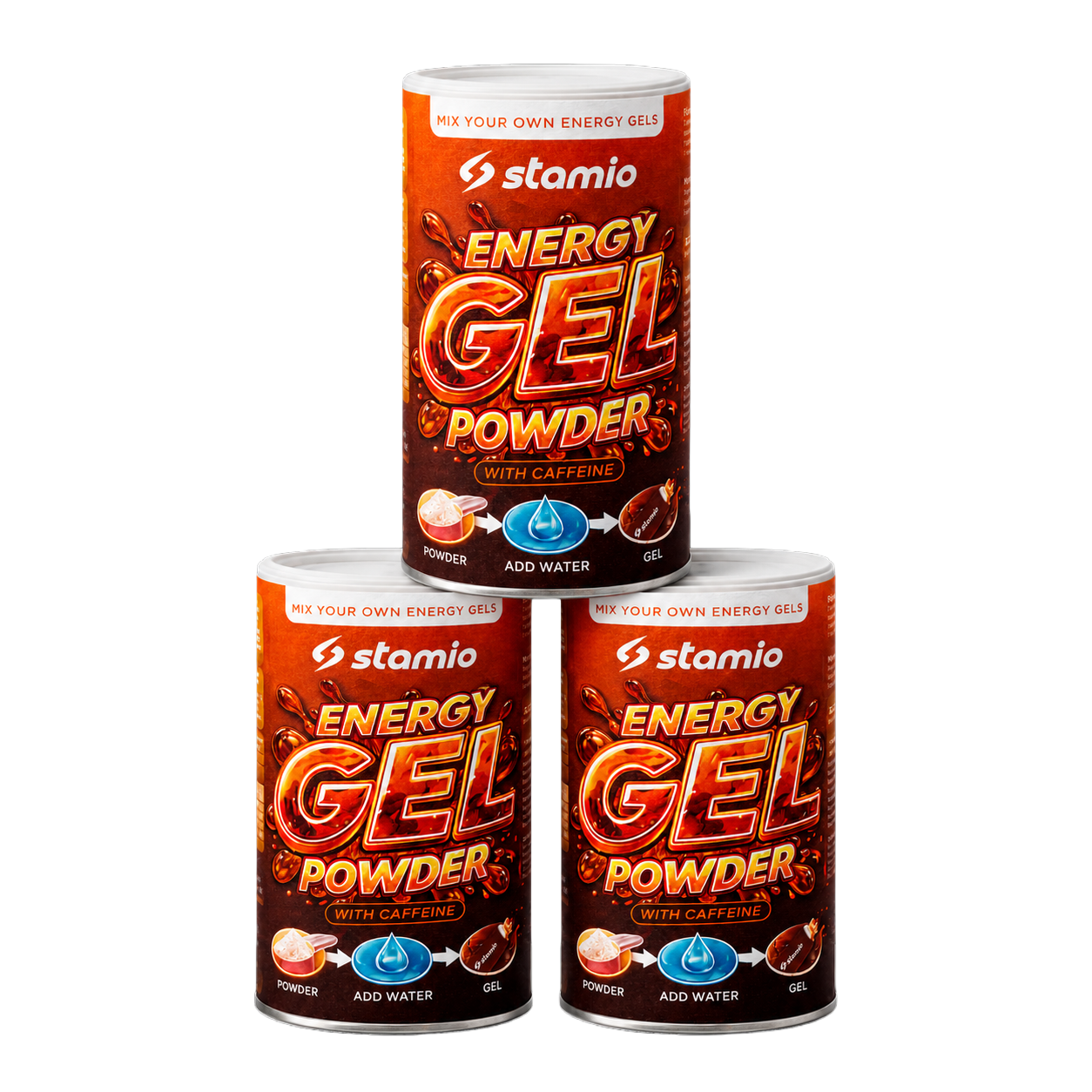 Stamio Energy Gel Pulver (3x)