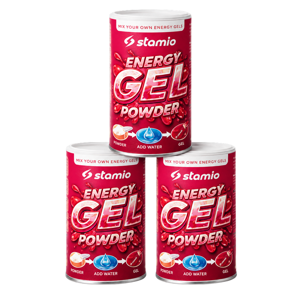 Stamio Energy Gel Pulver (3x)