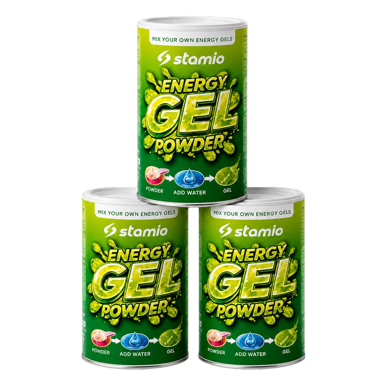 Stamio Energy Gel Pulver (3x)